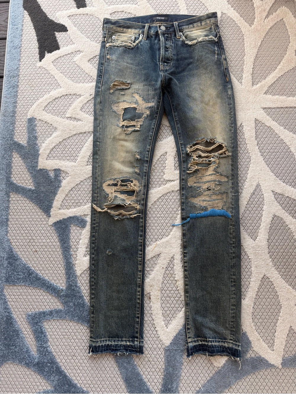 Undercover 68 Blue Yarn